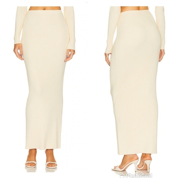 Song of Style Dresses & Skirts - Song of Style Amiel Maxi Skirt in Ivory New with Tags!